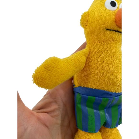 Bert Water Buddy Plush Toy Vintage 1993 1.5” Tall Applause Jim Henson TerryCloth - Picture 4 of 11